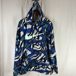 Nike Hoodie Sweatshirt Sport Clash Training Pullover Men XL DM8134-480